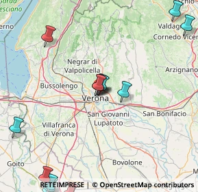 Mappa Via Giardino Giusti, 37027 Verona VR, Italia (26.1205)
