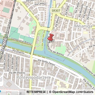 Mappa Via Lungargine, 111, 35010 Cadoneghe, Padova (Veneto)