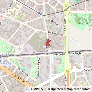 Mappa Via Giovanni Cadolini, 32, 20137 Milano, Milano (Lombardia)