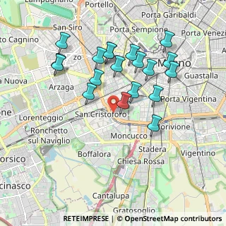 Mappa Via Luigi Sala, 20143 Milano MI, Italia (1.81842)