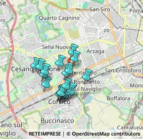 Mappa Italia, 20152 Milano MI, Italia (1.443)