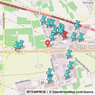 Mappa Strada Festara, 37012 Bussolengo VR, Italia (0.535)