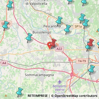 Mappa Strada Festara, 37012 Bussolengo VR, Italia (7.15588)