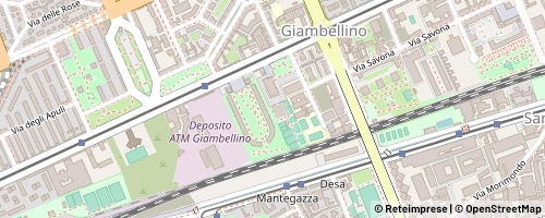 Mappa Milán