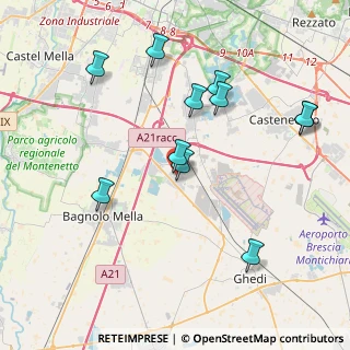 Mappa Via Campagna, 25010 Montirone BS, Italia (4.09818)