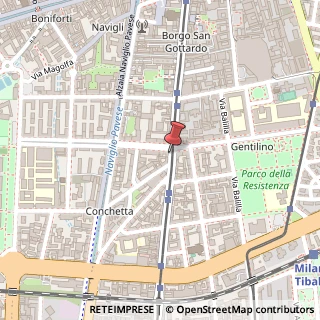 Mappa Via Pavia, 1, 20121 Milano, Milano (Lombardia)