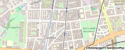 Mappa Milan