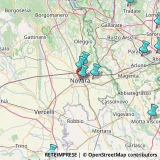 Mappa 28100 Novara NO, Italia (25.675)