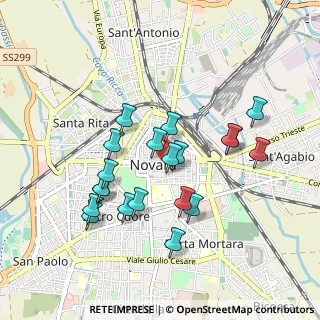 Mappa 28100 Novara NO, Italia (0.8525)