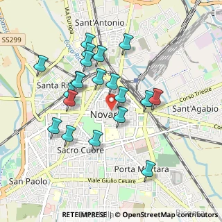 Mappa 28100 Novara NO, Italia (0.8745)