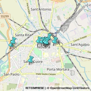 Mappa 28100 Novara NO, Italia (0.54)
