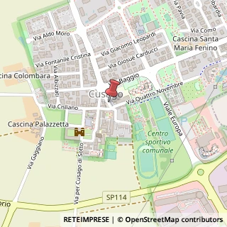 Mappa Via Giovanni Pascoli, 5, 20090 Cusago, Milano (Lombardia)