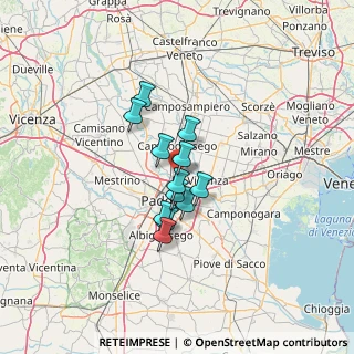 Mappa Via Santa Maura, 35133 Padova PD, Italia (8.59417)