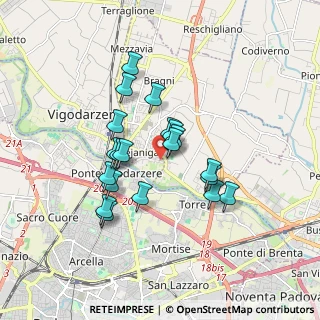 Mappa Via Santa Maura, 35133 Padova PD, Italia (1.427)