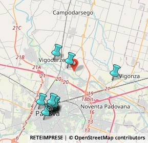 Mappa Via Santa Maura, 35133 Padova PD, Italia (4.62938)