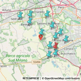 Mappa Via Libertà, 20090 Cusago MI, Italia (3.94615)