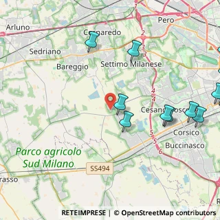 Mappa Via Libertà, 20090 Cusago MI, Italia (5.94615)
