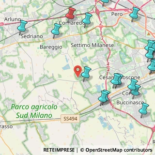 Mappa Via Libertà, 20090 Cusago MI, Italia (6.4605)