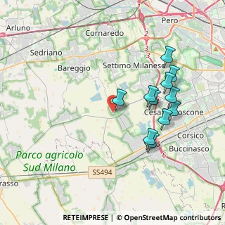 Mappa Via Libertà, 20090 Cusago MI, Italia (3.67818)