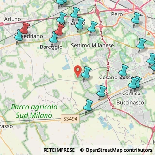 Mappa Via Libertà, 20090 Cusago MI, Italia (5.991)