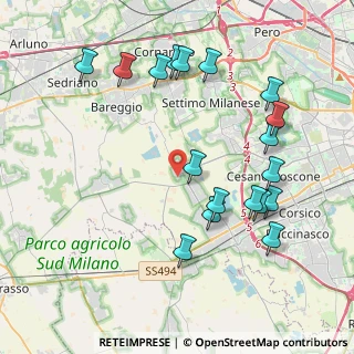 Mappa Via Libertà, 20090 Cusago MI, Italia (4.39889)
