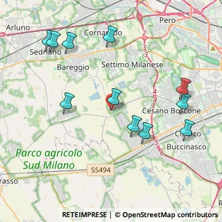 Mappa Via Libertà, 20090 Cusago MI, Italia (4.58)