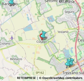 Mappa Via Libertà, 20047 Cusago MI, Italia (3.83273)