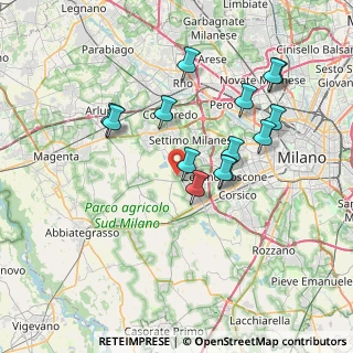 Mappa Via Libertà, 20090 Cusago MI, Italia (6.96071)