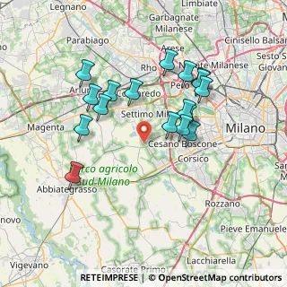 Mappa Via Libertà, 20090 Cusago MI, Italia (6.80059)