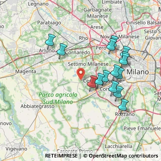 Mappa Via Libertà, 20090 Cusago MI, Italia (7.63867)