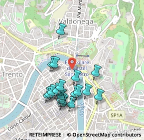 Mappa Via Ponte Pietra, 37121 Verona VR, Italia (0.45)