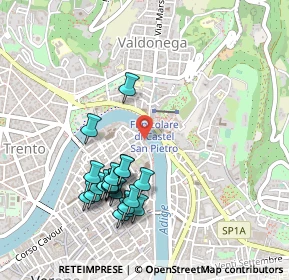 Mappa Via Ponte Pietra, 37121 Verona VR, Italia (0.492)