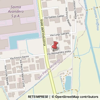 Mappa Via A. Volta, 1, 28060 San Pietro Mosezzo, Novara (Piemonte)