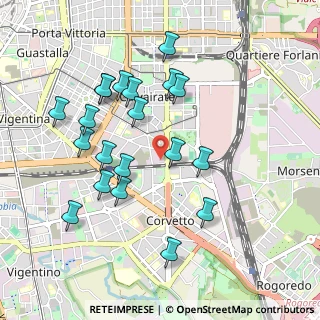 Mappa Via Giulio Verne, 20137 Milano MI, Italia (0.9615)