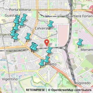 Mappa Via Giulio Verne, 20137 Milano MI, Italia (1.21176)