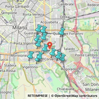 Mappa Via Giulio Verne, 20137 Milano MI, Italia (1.31154)