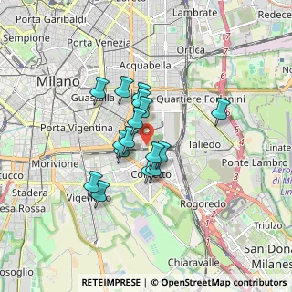 Mappa Via Giulio Verne, 20137 Milano MI, Italia (1.22625)