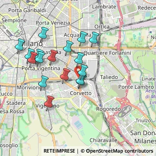 Mappa Via Giulio Verne, 20137 Milano MI, Italia (1.81765)