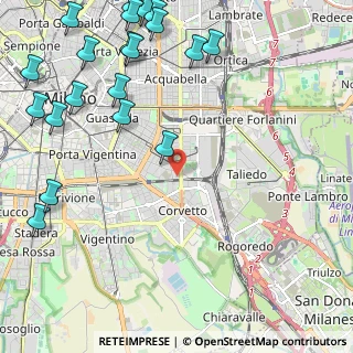 Mappa Via Giulio Verne, 20137 Milano MI, Italia (3.146)