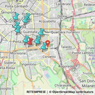 Mappa Via Giulio Verne, 20137 Milano MI, Italia (2.13545)
