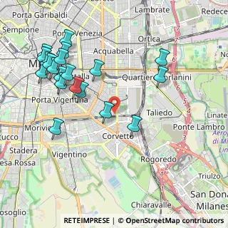 Mappa Via Giulio Verne, 20137 Milano MI, Italia (2.3095)