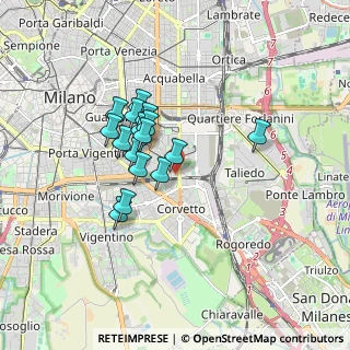 Mappa Via Giulio Verne, 20137 Milano MI, Italia (1.34938)