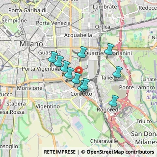 Mappa Via Giulio Verne, 20137 Milano MI, Italia (1.29455)