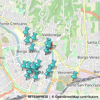 Mappa Via Ponte Pietra, 37121 Verona VR, Italia (1.0315)