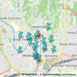 Mappa Via Ponte Pietra, 37121 Verona VR, Italia (0.835)