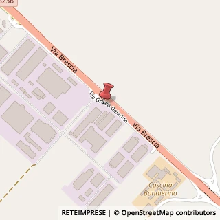 Mappa Via Grazia Deledda, 23, 25018 Montichiari, Brescia (Lombardia)