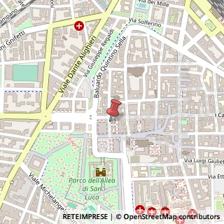 Mappa Via Giuseppe Ravizza, 3, 28100 Novara, Novara (Piemonte)