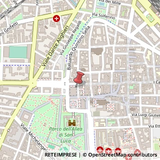 Mappa Via Giuseppe Ravizza, 4, 28100 Novara, Novara (Piemonte)