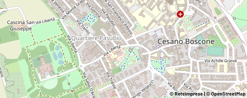 Mappa Cesano Boscone