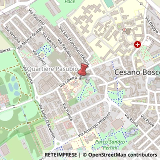 Mappa Via Libertà, 11, 20090 Cesano Boscone, Milano (Lombardia)